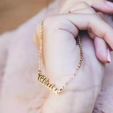 Load image into Gallery viewer, Cursive personalised name necklace
