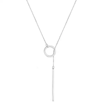 Load image into Gallery viewer, Lariat drop chain necklace
