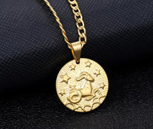 Load image into Gallery viewer, Custom zodiac necklace
